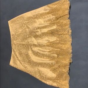 Knee length party skirt